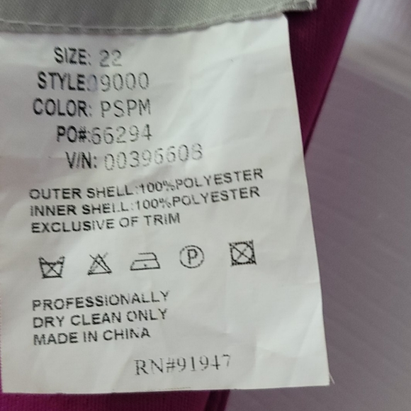 Plum colored Formal Gown - Picture 5 of 6